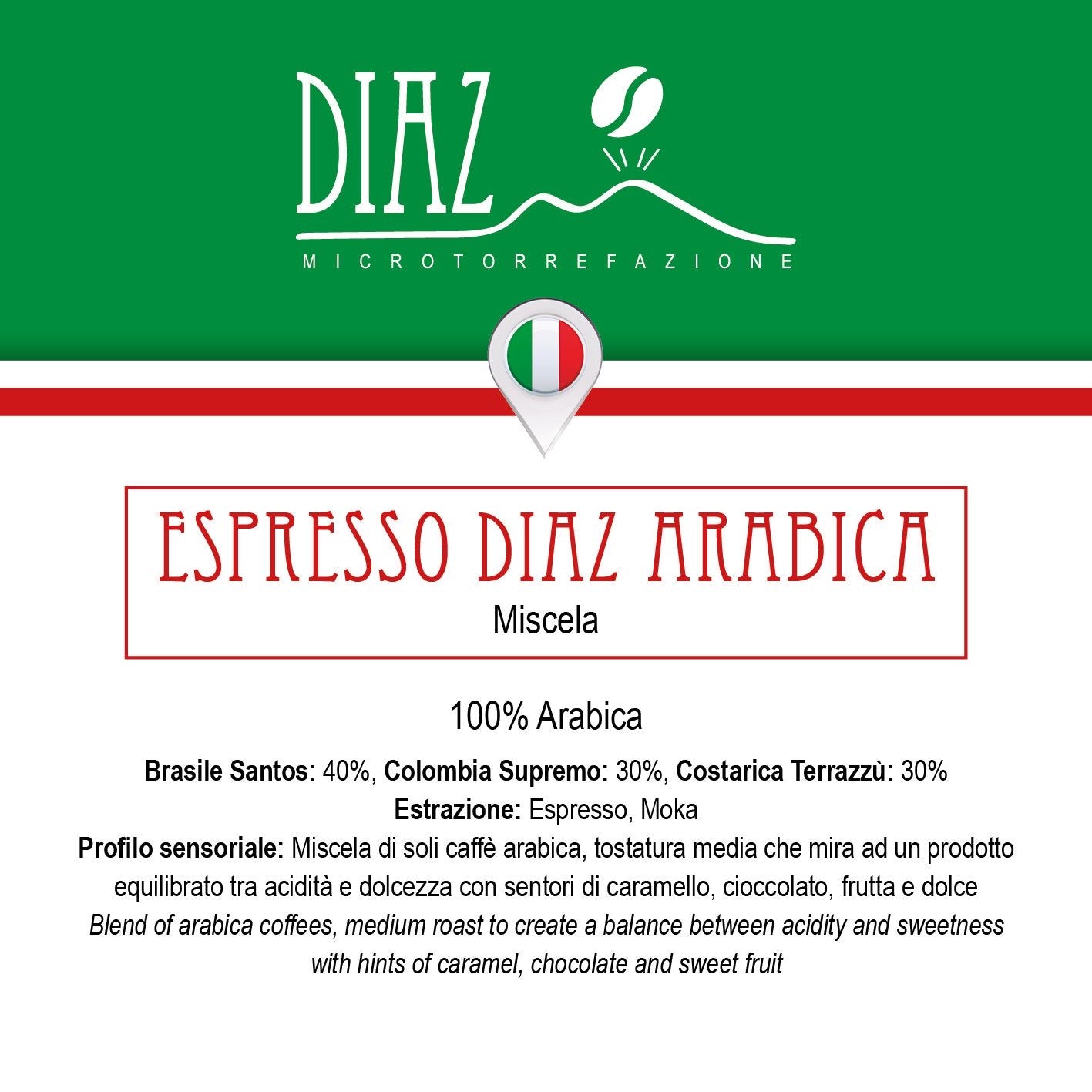 Miscela Diaz Arabica 250gr
