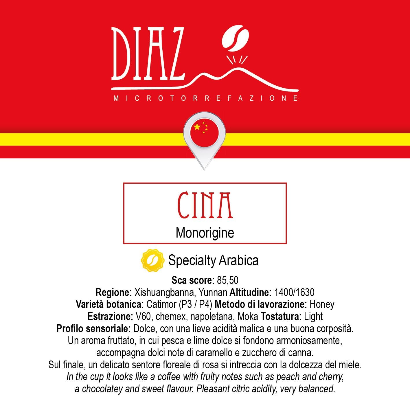 Cina Specialty Arabica Gui Ben Honey