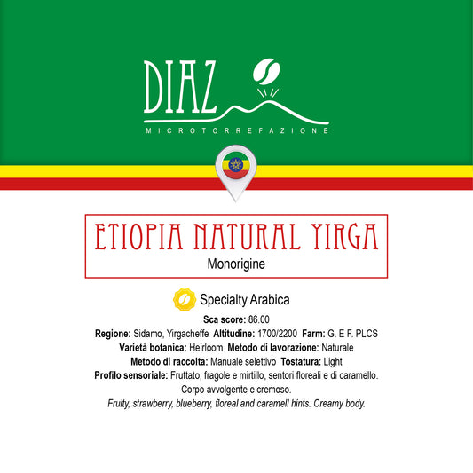 Etiopia Yirga Specialty Arabica