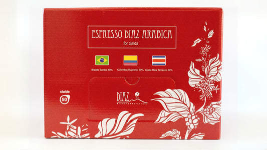 Box 50 cialde Espresso Diaz Arabica